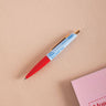 Retro design Ballpoint pen, blue and red, Anterique x Days