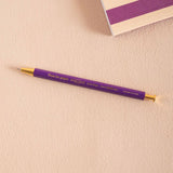 Time for Paper Dark Purple Pen 