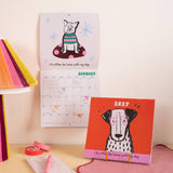 2027 Dog Life wall calendar, 21 x 21cm compact calendar by Good Tuesday