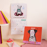 2027 Dog Life wall calendar, 21 x 21cm compact calendar by Good Tuesday