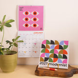 2027 Modernist Wall Calendar by Good Tuesday
