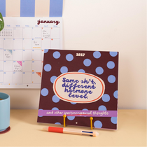 2027 Perimenopause funny calendar - hormone level humour