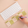 Matcha Keyboard Pad by Good Tuesday, earthy matcha green keyboard planner pad