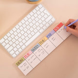 Scandi Keyboard Pad by Good Tuesday, pared-back Scandi keyboard planner pad