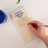 Yellow Never Ending To Do List Pad by Good Tuesday, sunny yellow bow print to-do list pad