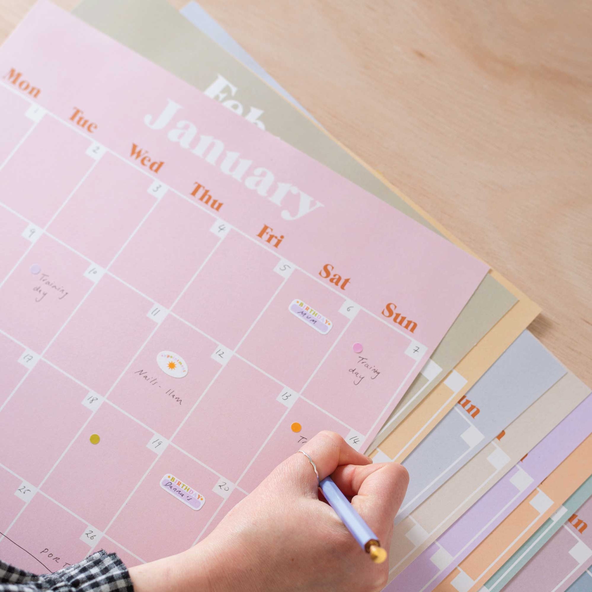 Bestselling Yearly Wall Planners by Good Tuesday
