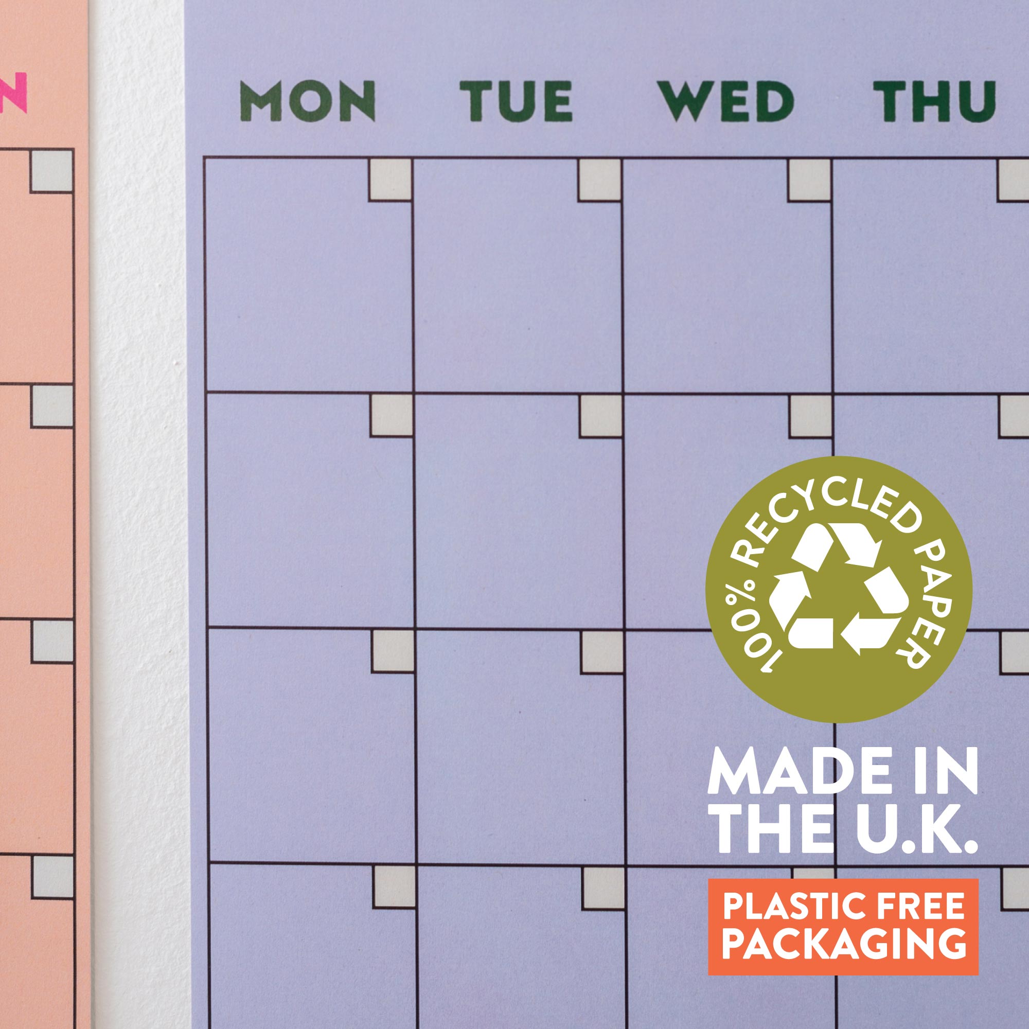 A3 Wall Planner Colourburst Good Tuesday a3-wall-planner-colourburst-good-tuesday