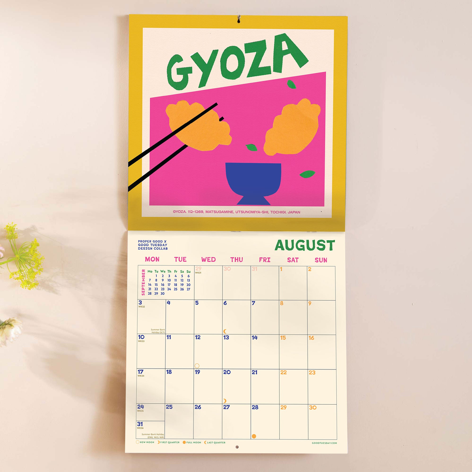 2026 Food Calendar | Dishes Around the World | Good Tuesday