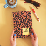 2027 Diary | A5 Hardcover Week to View | Leopard