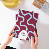 Sky Blue and Plum 2027 Diary by Good Tuesday