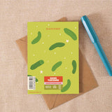 Peace, Love & Pickles | Christmas Card | A6