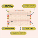 2027 Wall Planner | Landscape | Boho Arches