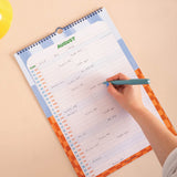 2027 A3 Family Wall Calendar | Coastal Stripe