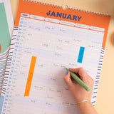 2027 A3 Family Planner | Tidal Waves