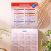 2025 21x21cm Calendar - 100% Recycled Paper, Made in the UK.