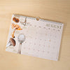 2025 calendar. A4 planner. mushrooms. recycled paper calendar. stationery made in the UK.