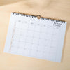 2025 calendar. A4 planner. minimal. recycled paper calendar. stationery made in the UK.