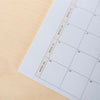 2025 calendar. A4 planner. minimal. recycled paper calendar. stationery made in the UK.