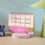 2026 Desk Calendar | Checks & Stripes