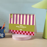 2026 Desk Calendar | Checks & Stripes