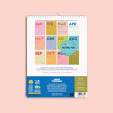 2026 Calendar | Colourburst | A4