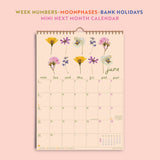 2026 Calendar | Garden Botanicals | A4