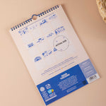 Ocean and Mermaid design 2026.
Recycled paper, made in the UK. 