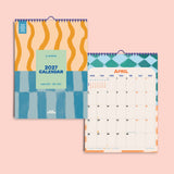 2027 Calendar | Coastal Stripe | A4