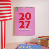 2027 Calendar | Colourburst | A4
