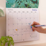 2027 Wall Calendar | Ocean Aerials by Nina Brooke | Sunday Start
