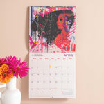 Good Tuesday 2026 calendar, in collaboration with Artist Ben Allen, bold, striking, graphic visuals 