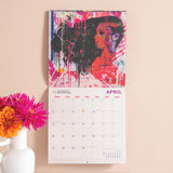 Good Tuesday 2026 calendar, in collaboration with Artist Ben Allen, bold, striking, graphic visuals 