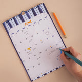 2027 Calendar | Coastal Stripe | A4