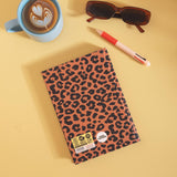 2027 Diary | A5 Hardcover Week to View | Leopard