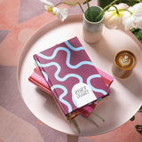 2027 Diary | A5 Hardcover Week to View | Sky Blue & Plum