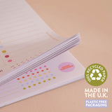 A4 Colour Theory Weekly Planner Pad, dedicated to-do list section