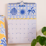 2027 Amalfi Sunshine A4 Calendar, UK and US holidays included