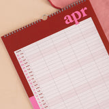 2027 A3 Family Wall Calendar | Bold Block