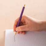 Time for Paper Dark Purple Pen 