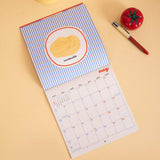 2027 wall calendar, UK and US holidays, week starts Monday