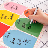 A3 Design Museum Arches & Grids Magnetic Fridge Planner, magnetic, sticks to any fridge