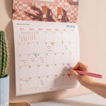 Good Tuesday 2026 calendar, with generous boxes for writing, Sunday week start 