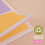 A4 Bright Side Weekly Planner Pad, space for notes alongside the weekly grid