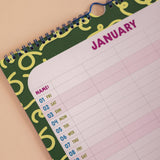 2027 A3 Family Wall Calendar | Colour Flow