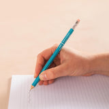 Mechanical pencil in turquoise, tous les jours french days of the week