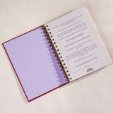 Daily Productivity Planner | Undated | Hardback | Burgundy