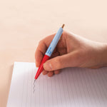 Retro design Ballpoint pen, blue and red, Anterique x Days