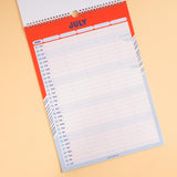 2027 A3 Family Planner | Tidal Waves