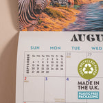 Good Tuesday 2026 Calendar, 100% recycles paper, made in the UK and plastic free packaging
