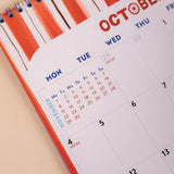 2027 Calendar | Coastal Stripe | A4